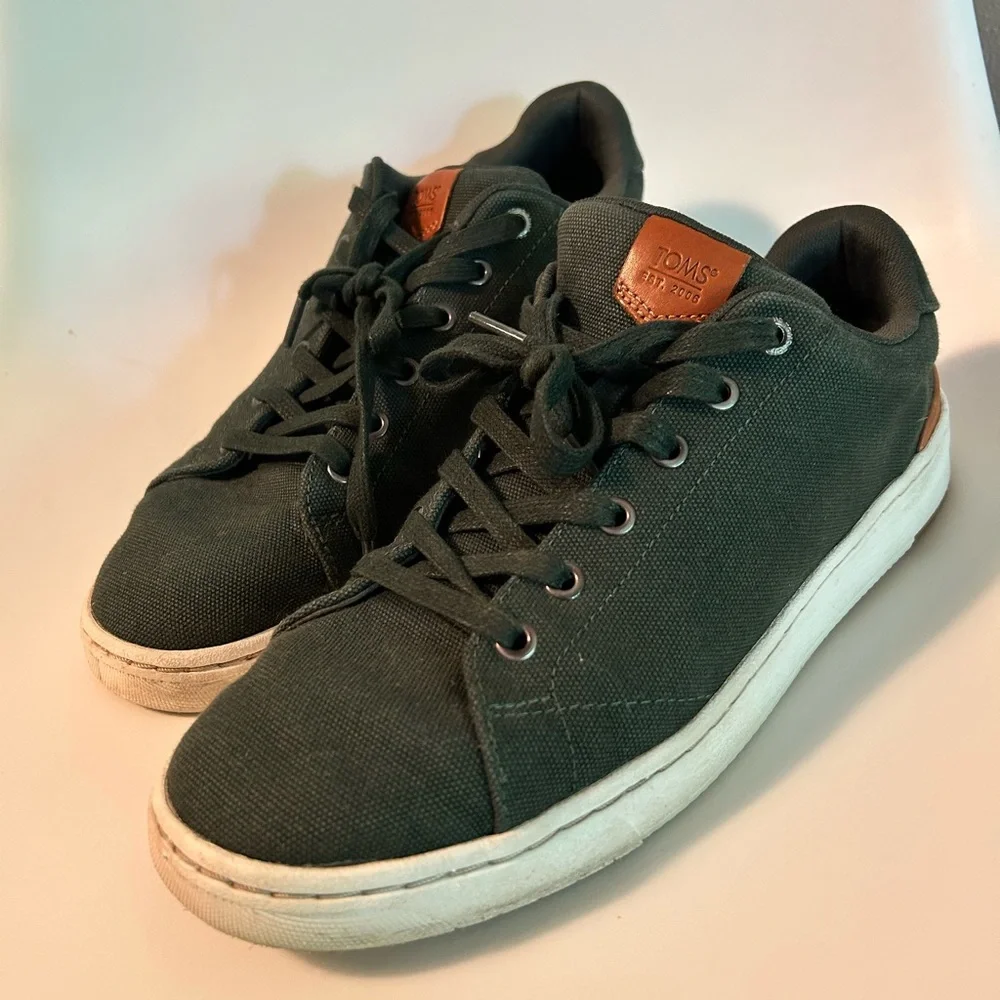 Toms Forest Green TRVL Lite 2.0 Men's Sneakers sz 9 - Picture 9 of 9